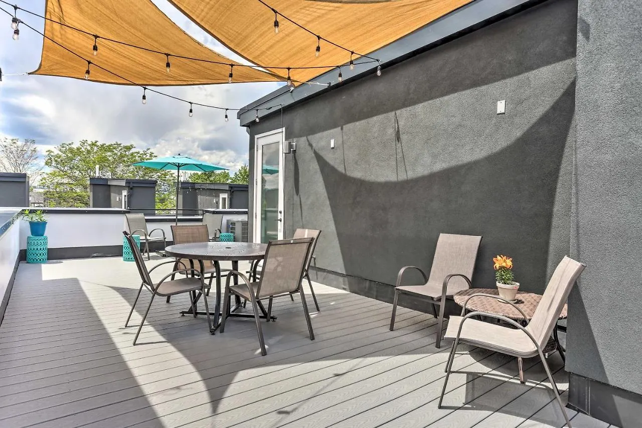 Trendy Denver Townhome - Walk To Mile High Stadium 0*,